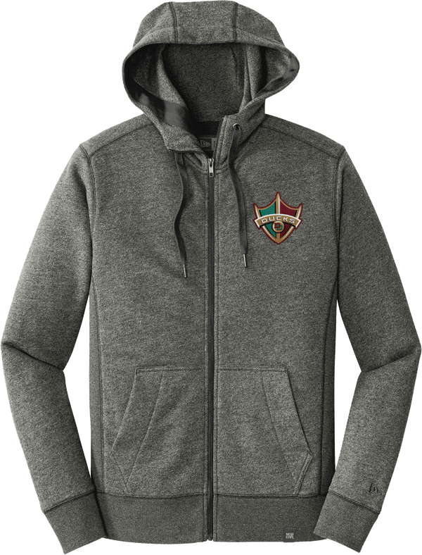 Delaware Ducks New Era French Terry Full-Zip Hoodie