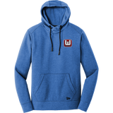 CT Whalers Tier 1 New Era Tri-Blend Fleece Pullover Hoodie