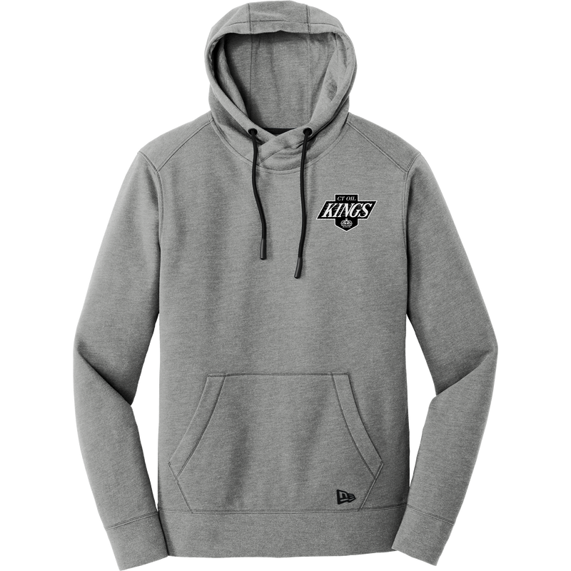 CT Oil Kings New Era Tri-Blend Fleece Pullover Hoodie