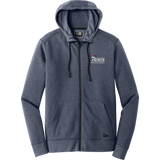 Secaucus Patriots New Era Tri-Blend Fleece Full-Zip Hoodie