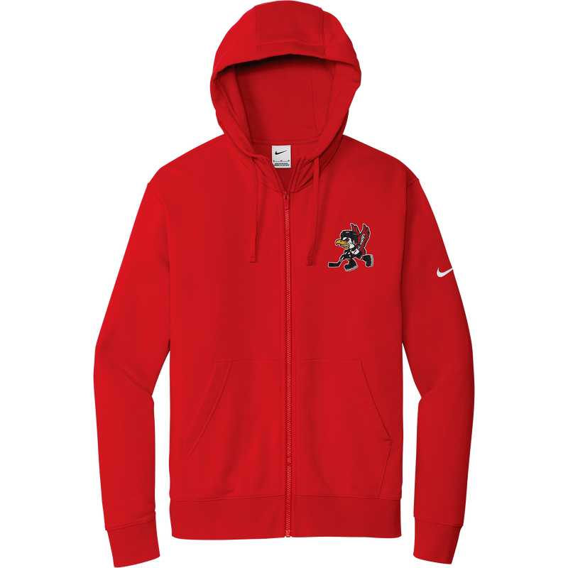 Benet Hockey Nike Club Fleece Sleeve Swoosh Full-Zip Hoodie