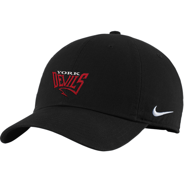 York Devils Nike Heritage Cotton Twill Cap