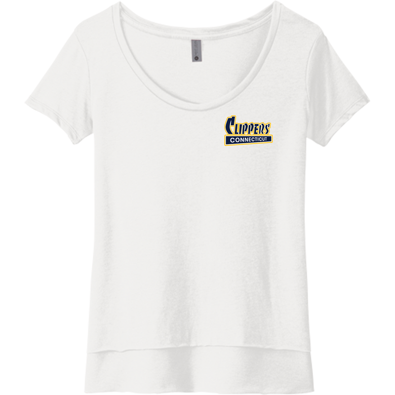 CT Clippers Womens Festival Scoop Neck Tee