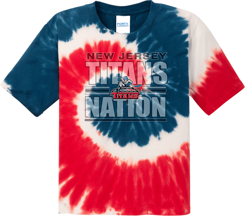 NJ Titans Youth Tie-Dye Tee