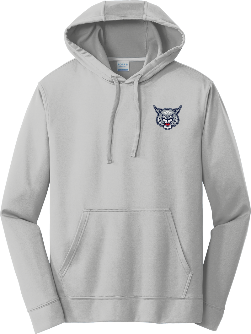 CT Bobcats Performance Fleece Pullover Hooded Sweatshirt