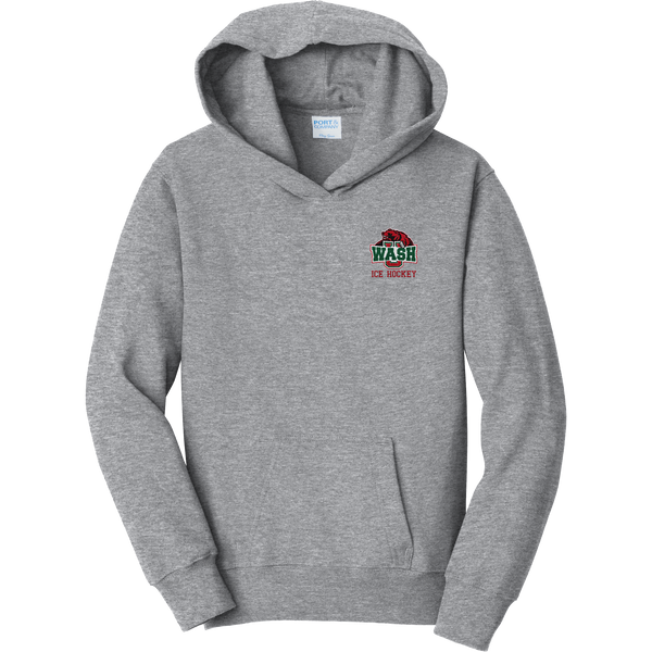 Wash U Youth Fan Favorite Fleece Pullover Hooded Sweatshirt