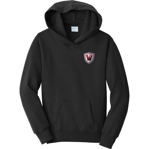 Wall Hockey Youth Fan Favorite Fleece Pullover Hooded Sweatshirt