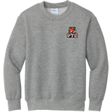 Princeton Tiger Lilies Youth Core Fleece Crewneck Sweatshirt