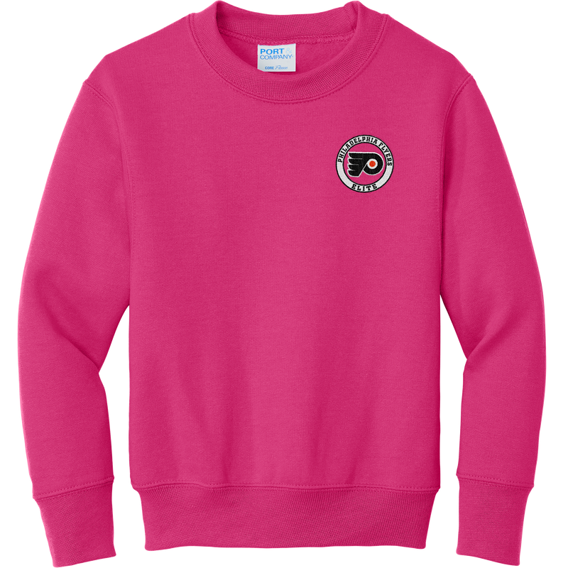 Philadelphia Flyers Elite Youth Core Fleece Crewneck Sweatshirt