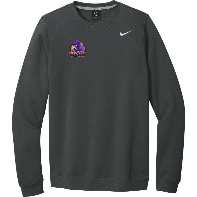 Jr. Phantoms Nike Club Fleece Crew