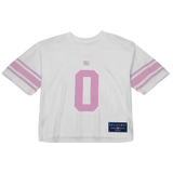 NY Giants Toddler Jersey - White/Pink