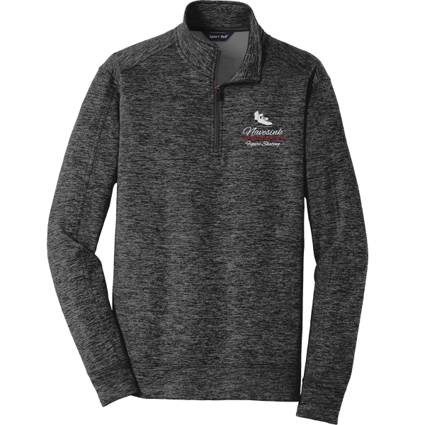 Navesink Figure Skating PosiCharge Electric Heather Fleece 1/4-Zip Pullover