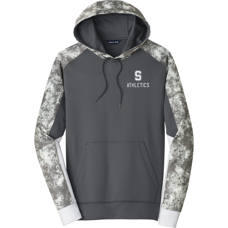 Midd South Athletics Sport-Wick Mineral Freeze Fleece Colorblock Hooded Pullover