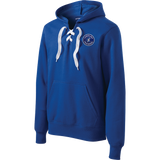 Carolina Thunder Lace Up Pullover Hooded Sweatshirt