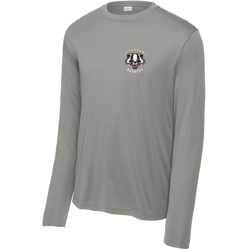 Scary Badgers Long Sleeve PosiCharge Competitor Tee