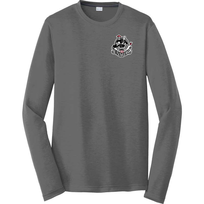 Grundy Senators Long Sleeve PosiCharge Competitor Cotton Touch Tee