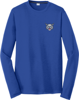 CT Bobcats Long Sleeve PosiCharge Competitor Cotton Touch Tee