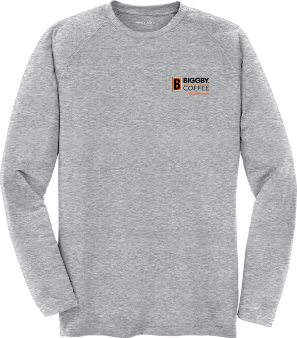 Biggby Coffee Hockey Club Long Sleeve Ultimate Performance Crew