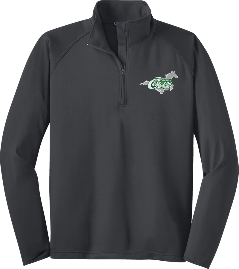 NJ Colts Sport-Wick Stretch 1/4-Zip Pullover