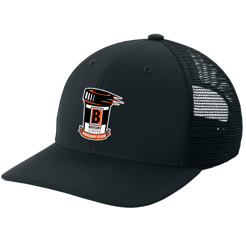 Biggby Coffee Hockey Club Trucker PVC Cap