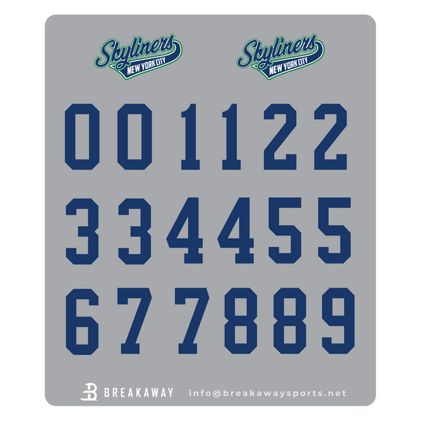 Skyliners Helmet Stickers