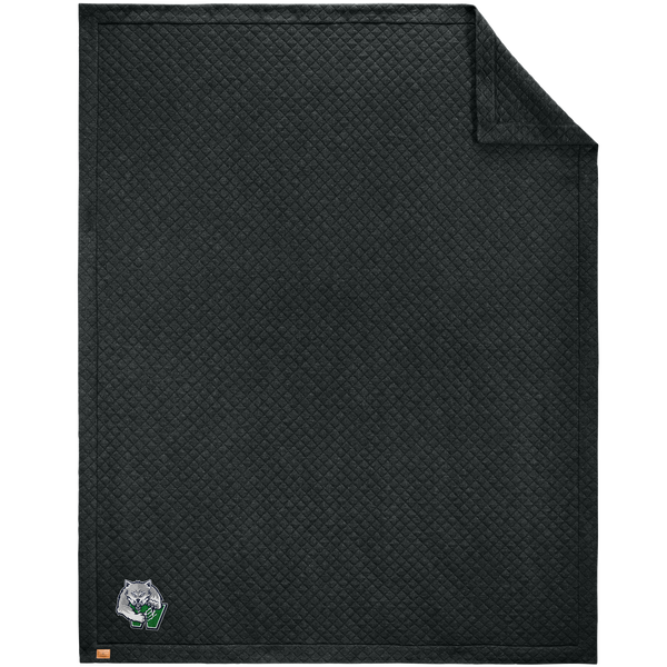 Woodbridge Wolfpack TravisMathew Diamond Quilt Blanket