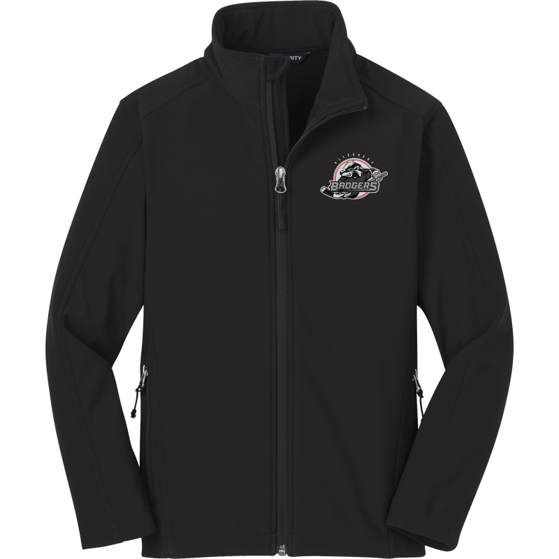 Allegheny Badgers Youth Core Soft Shell Jacket