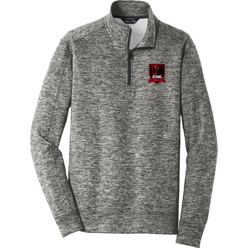 King Cobras PosiCharge Electric Heather Fleece 1/4-Zip Pullover