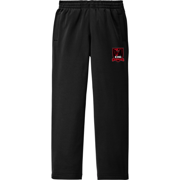 King Cobras Youth Sport-Wick Fleece Pant