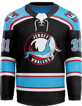 Jersey Shore Whalers Youth Player Sublimated Jersey